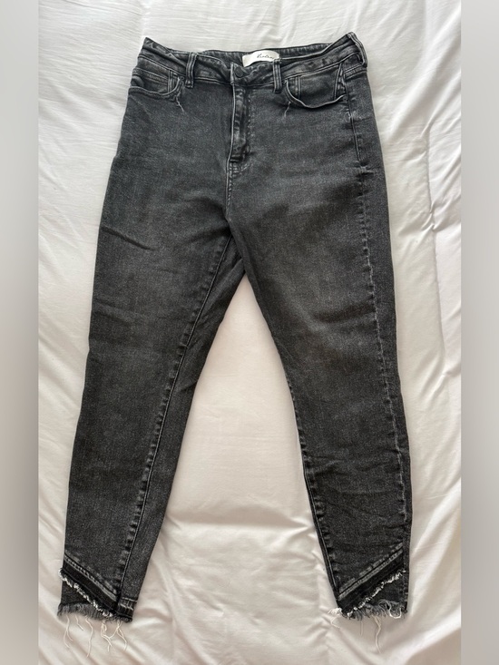 KanCan Denim - KanCan Women’s Size 11/29 Black Wash Skinny Jeans Frayed Hem